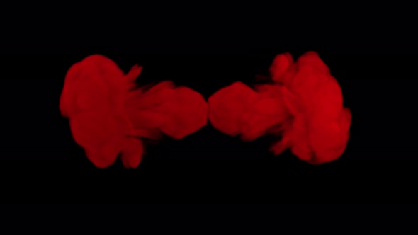 Red Revealing Smoke 4K alt