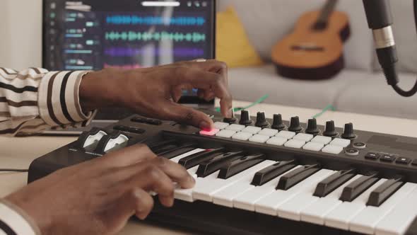 Process of Music Creation on Synthesizer