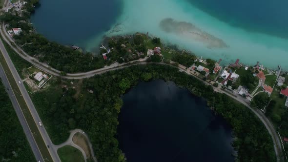 Recorrido por la laguna de Bacalar