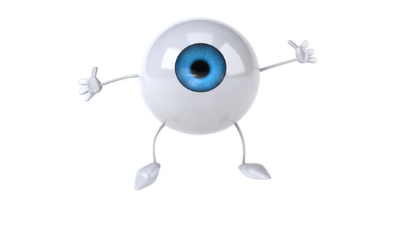 Fun cartoon eye