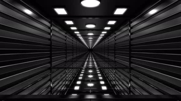 Loop Black Background With White Lights alt