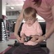 Baby with Mom in the Gym - VideoHive Item for Sale