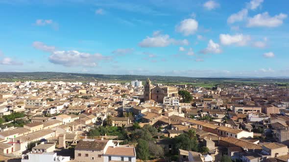 Old town of Campos in Mallorca