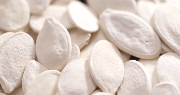 White pumpkin seed