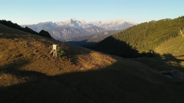 Sunrise in the Mountains