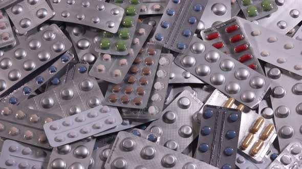 Drugs Pills Medication Medical Waste - Slider shot 4K