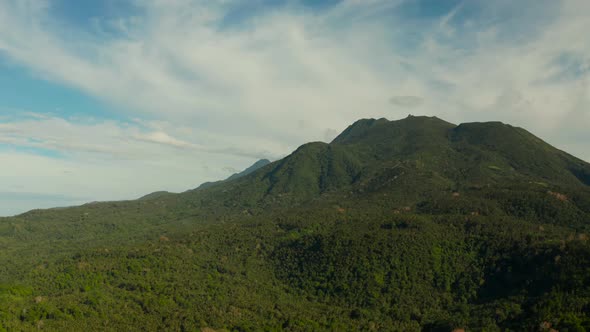 Mountains Covered with Rainforest, Philippines, Camiguin