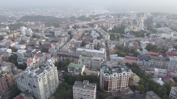 Kyiv - the Capital of Ukraine. Aerial View. Kiev