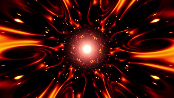 Glowing Fire Color Swirl Pattern Background alt