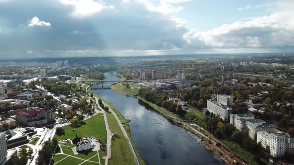 Autumn Landscape In The City Of Vitebsk 16
