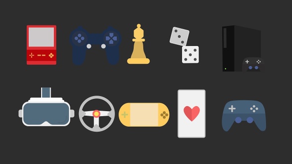 Gaming Icons alt