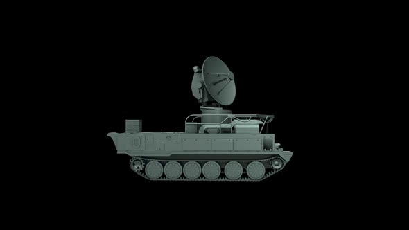 Military Radar Vehicle