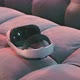 Close up virtual reality goggles on a couch - VideoHive Item for Sale