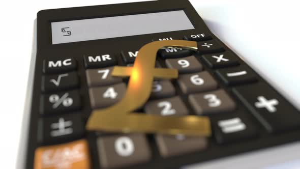 Pound Currency Symbol on the Keys and SELL Text on Calculator alt