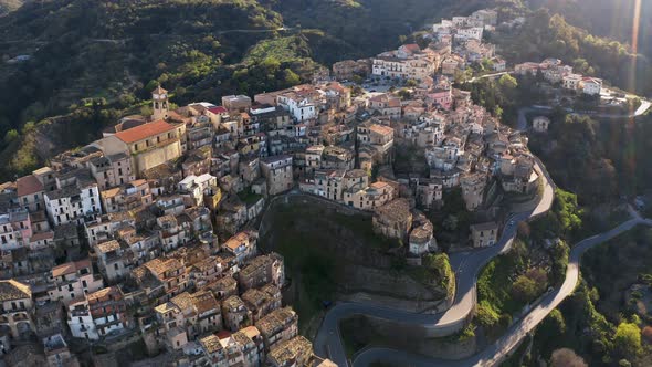 Badolato City in Calabria Region Italy