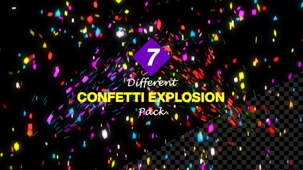 Confetti Explosion & Falling Pack