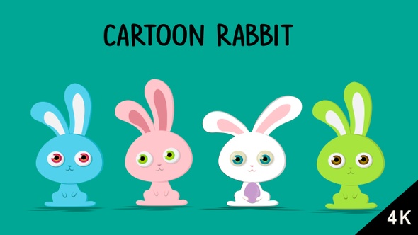 Cartoon Rabbit Pack