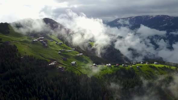 Pokut Plateau Rize Camlihemsin,Pokut plateau in the Black Sea and Turkey. Rize, Turkey. 3