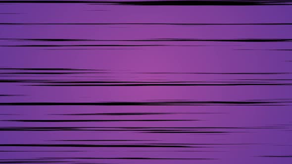 Anime Speed Horizontal Black Lines Purple Background