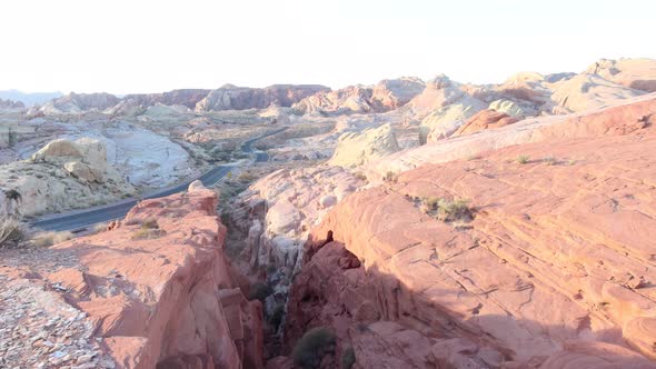 Valley of fire state park nevada desert landscape