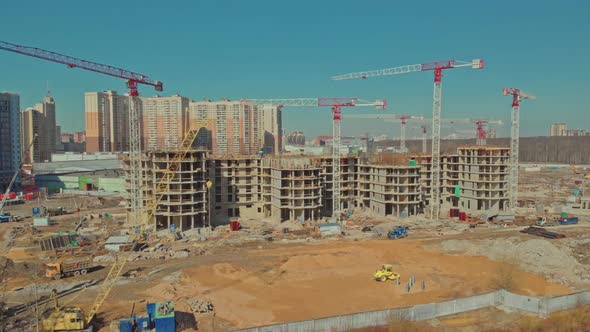 Construction of Residential Buildings in St. Petersburg 