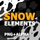 Winter Snow Elements - VideoHive Item for Sale