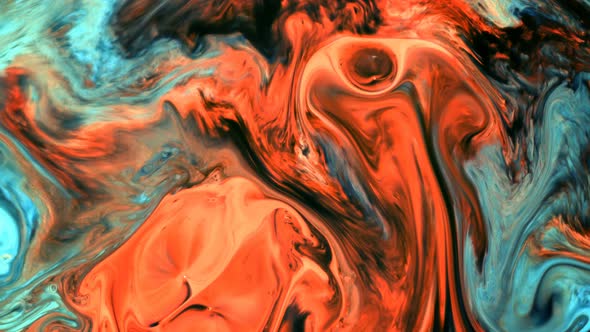 Abstract Ink Movement On Milk  alt