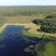 Flight Over the Taiga Forest Lake - VideoHive Item for Sale