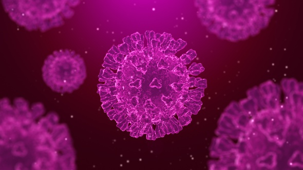 Coronavirus Infective Covid 19 Background V4