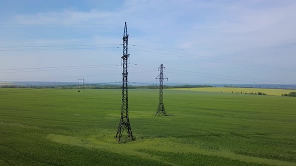 High-voltage Power Pylon