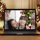 Merry Xmas eve festive virtual wishing online message laptop screen. - VideoHive Item for Sale