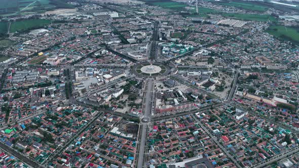 Cityscape of Turks Bagua City