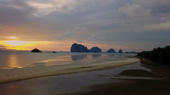 Pak meng Beach in Sikao District Trang Province, Thailand 02