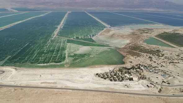 Aerial of the Dead Sea