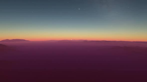 Space Animation Featuring Exoplanet