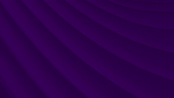 3D Abstract Wave Shapes Purple Background