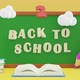 School board with lettering background - VideoHive Item for Sale