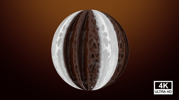 Chocolate And Milk Splash Sphere 4K alt