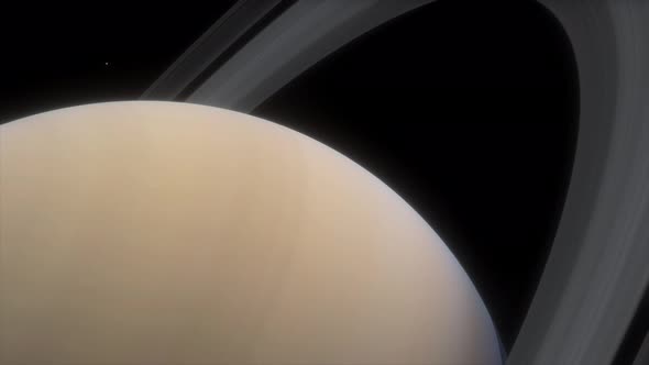 Saturn is a Huge Planet of the Solar System with Beautiful Rings