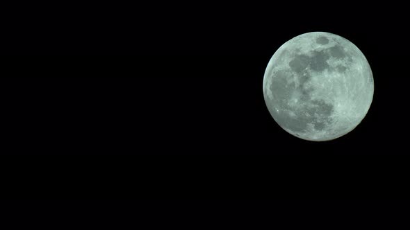 Fool Moon  UHD Close-up. Planet Satellite