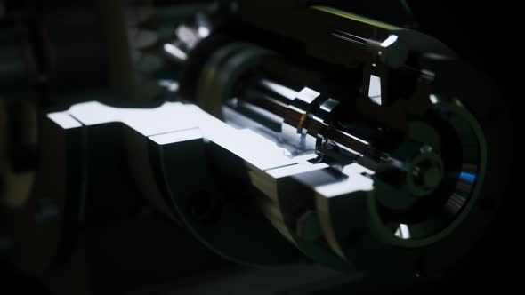 Metal Closeup Gear Box alt