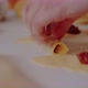 Woman Making Tasty Croissants on Table in Kitchen - VideoHive Item for Sale