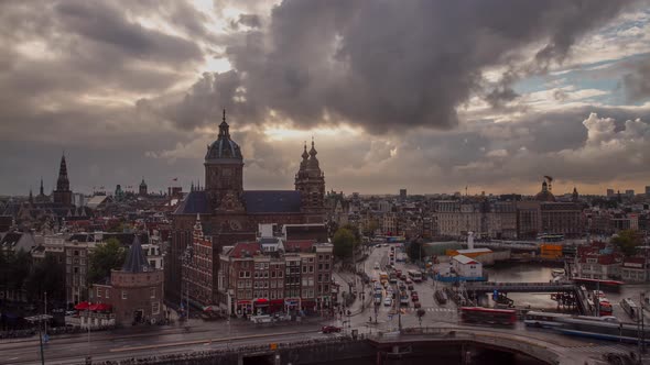 Amsterdam Day Time Lapse