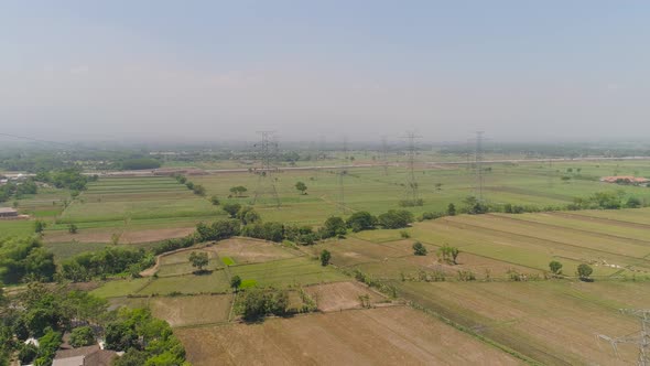 High Voltage Power Line