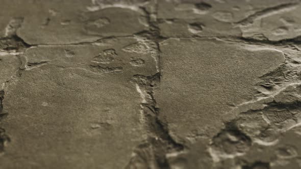 Wall Fragment Scratches Cracks