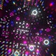 Flying glow geometric shapes. Looping animation - VideoHive Item for Sale
