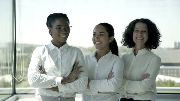 Happy Multiethnic Businesswomen 