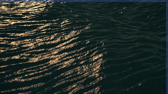 Sunset Sea Background