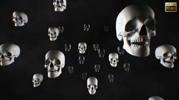 Skulls Background