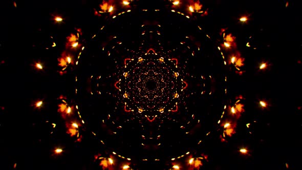 Symmetrical Circular Fire Spark Particles alt